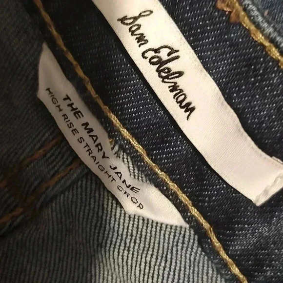 Sam Edelman the Mary Jane hi rise cropped jeans - Picture 5 of 6